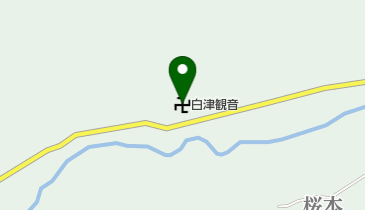 白津観音の地図画像