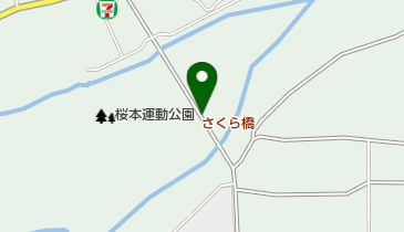 さくら橋の地図画像