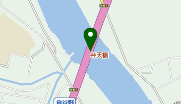 弁天橋の地図画像