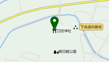 日吉神社の地図画像
