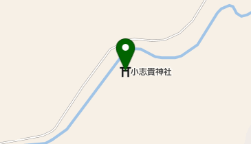 小志貴神社の地図画像