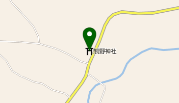 熊野神社の地図画像