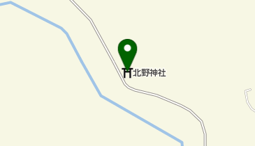 北野神社の地図画像