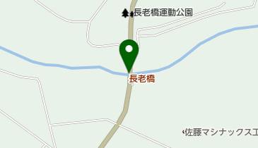長老橋の地図画像