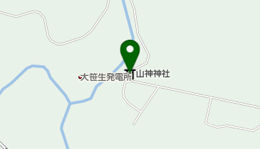 山神神社の地図画像