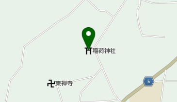 稲荷神社の地図画像