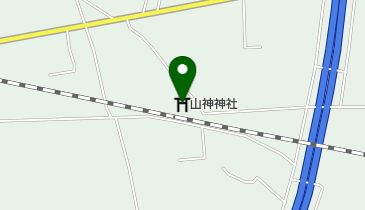 山神神社の地図画像