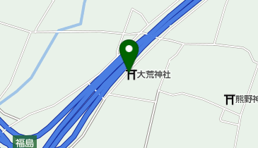 大荒神社の地図画像