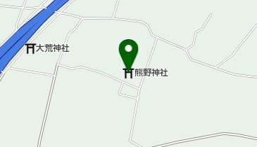 熊野神社の地図画像