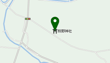 熊野神社の地図画像