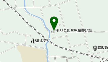 もりこ観音児童遊び場の地図画像