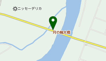 月の輪大橋の地図画像