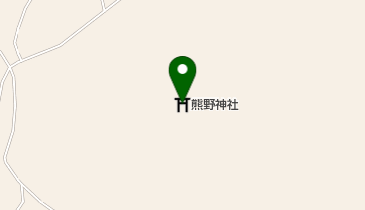 熊野神社の地図画像