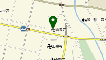 龍泉寺の地図画像