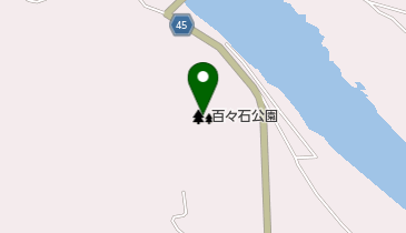 百々石公園の地図画像