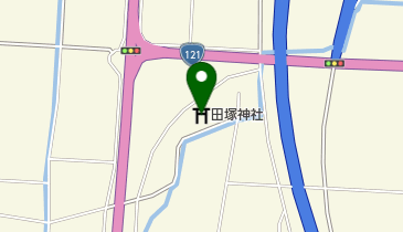 田塚神社の地図画像