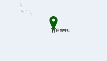 白幡神社の地図画像