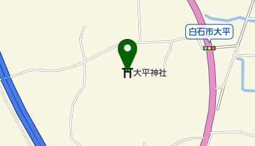 大平神社の地図画像