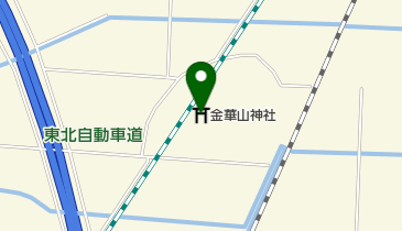 金華山神社の地図画像