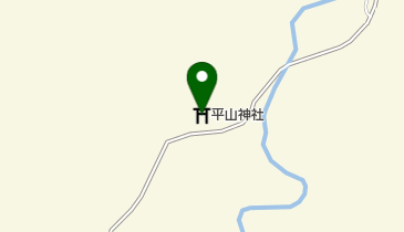 平山神社の地図画像