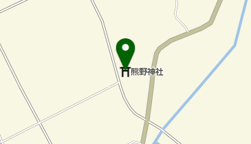 熊野神社の地図画像