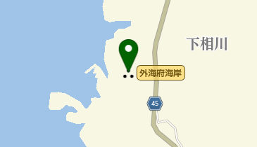 外海府海岸の地図画像