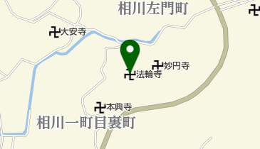法輪寺の地図画像