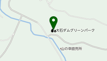 大石ダムグリーンパークの地図画像