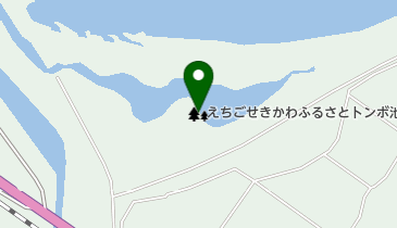 えちごせきかわふるさとトンボ池の地図画像