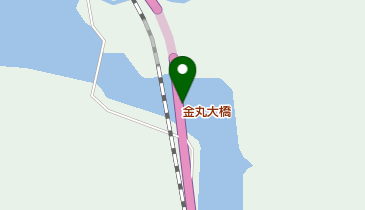 金丸大橋の地図画像