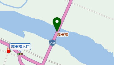 高田橋の地図画像