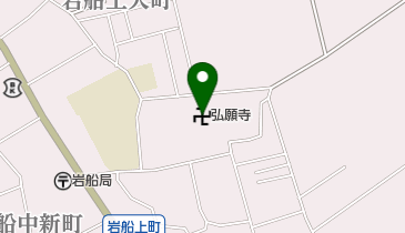 弘願寺の地図画像