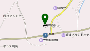 禅龍寺の地図画像