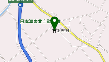 羽黒神社の地図画像