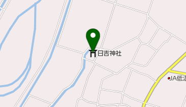 日吉神社の地図画像