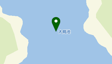 大鳥池の地図画像