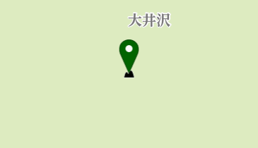 障子ケ岳の地図画像