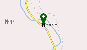 八幡神社の地図画像