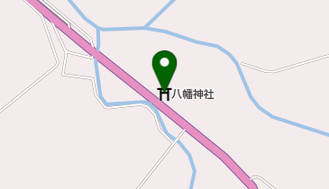 八幡神社の地図画像