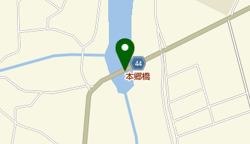 本郷橋の地図画像