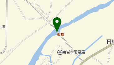 東橋の地図画像