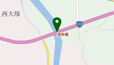 幸来橋の地図画像