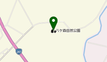 八ケ森自然公園の地図画像