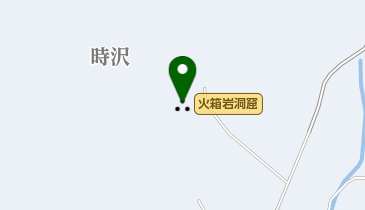 火箱岩洞窟の地図画像