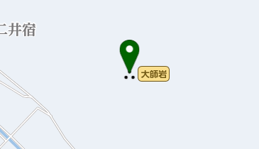 大師岩の地図画像