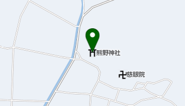 熊野神社の地図画像