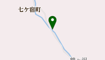 鶴ケ沢の地図画像