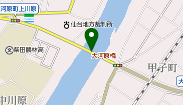 大河原橋の地図画像