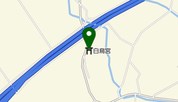 白鳥宮の地図画像
