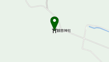 観音神社の地図画像